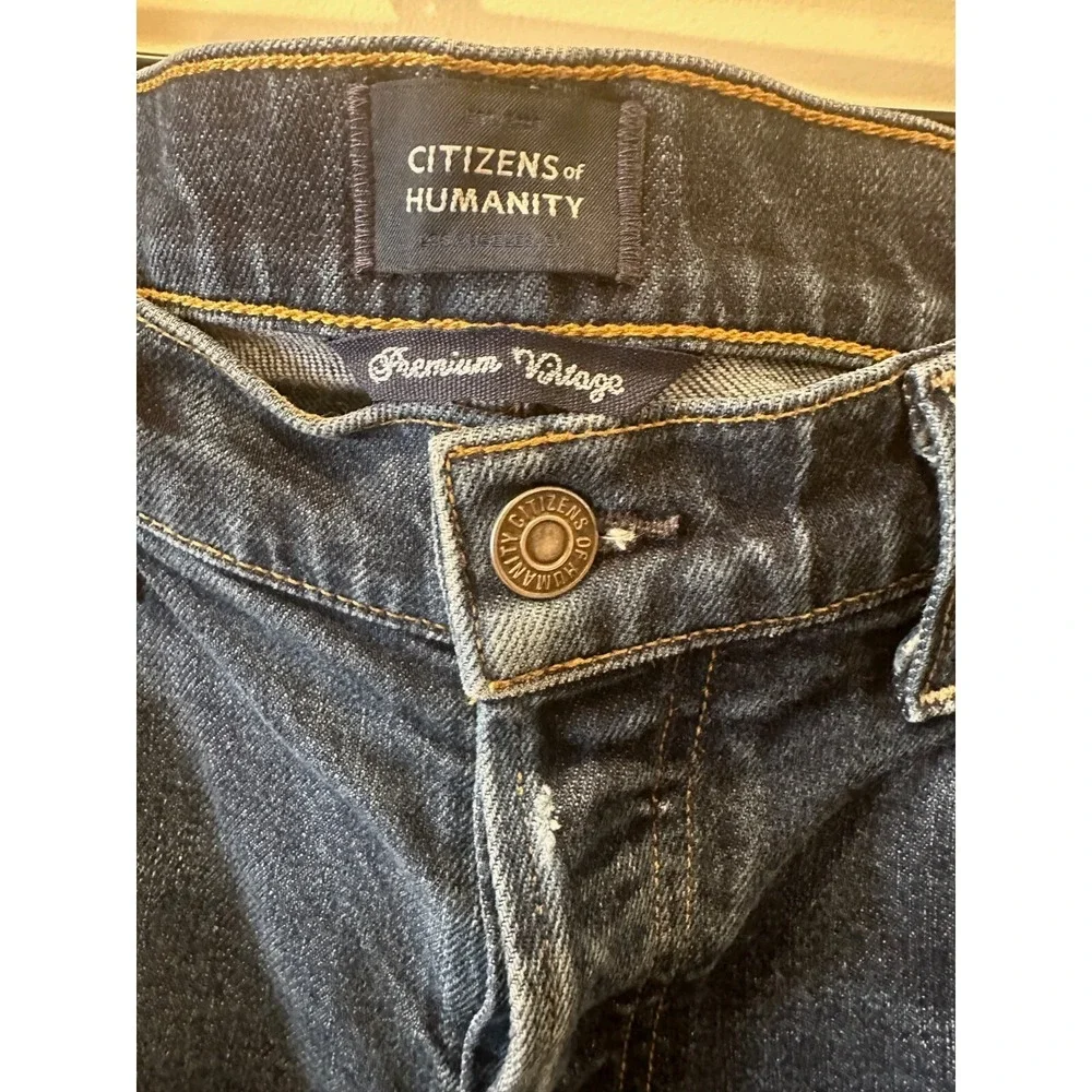 Citizens of Humanity The Adler Classic Slim-Straight Luxury Jeans Men's 32 Denim